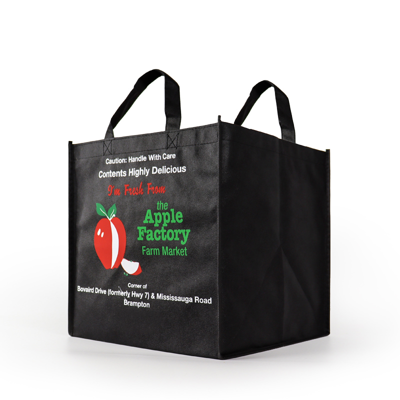 Cheap Tote Bags Custom Printed Recyclable Fabric Non Woven Shopping Bags With Logo SP-NW 00002