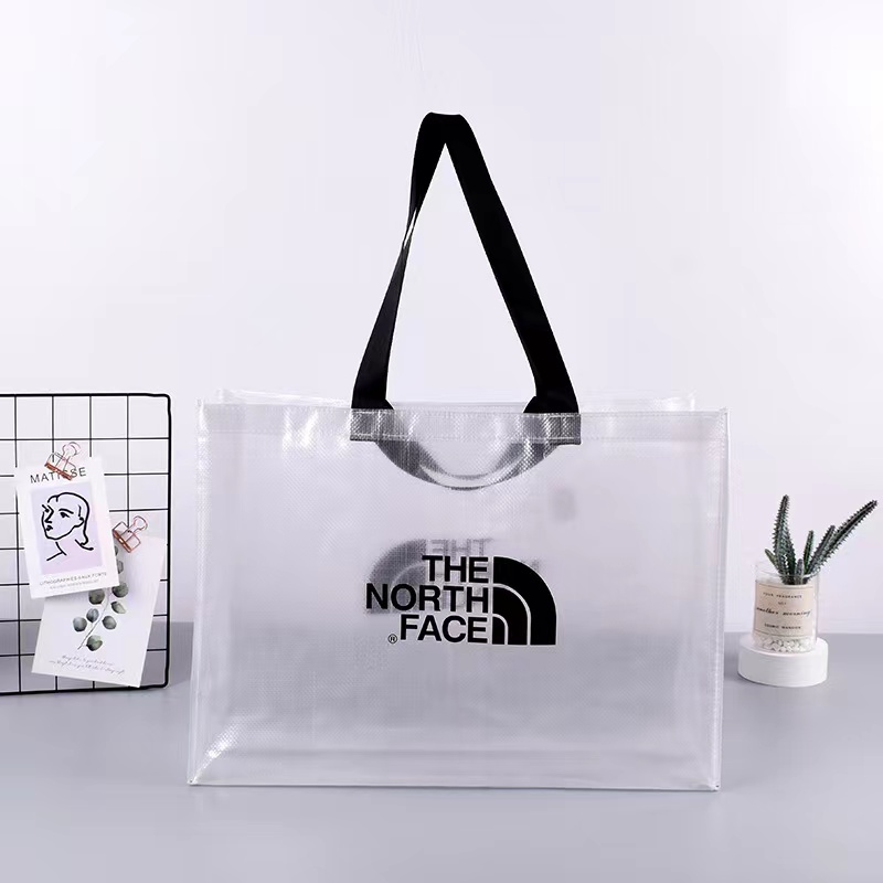 Hot selling recycle clear polypropylene pp woven lamination promotional shopping tote bags SP-PW 00002