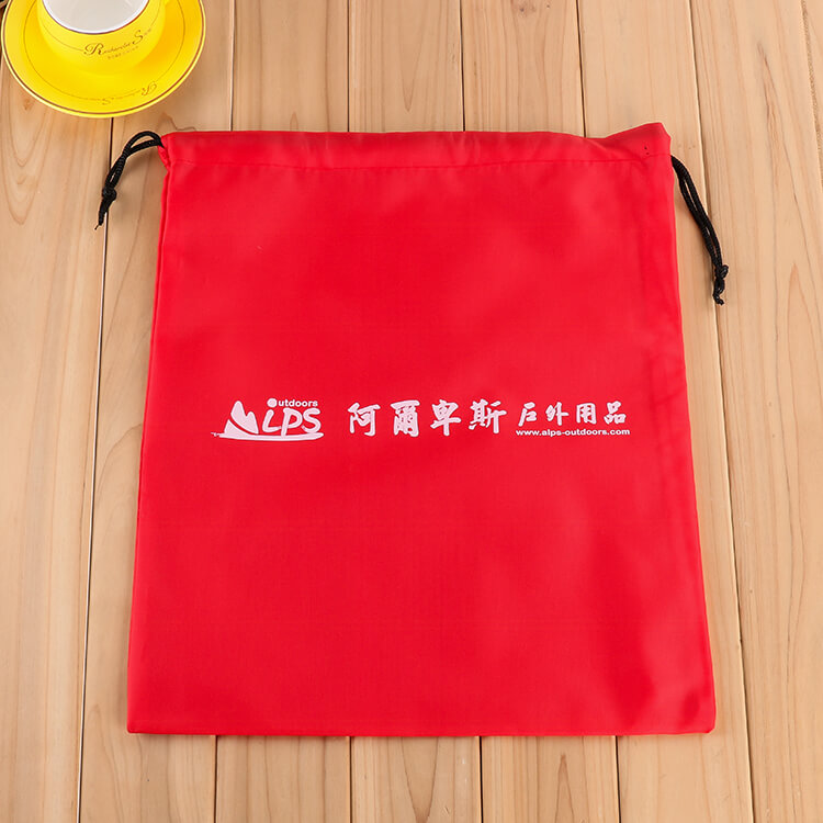 Fashion Waterproof Drawstring Sling Duffle Sports Polyester Bag