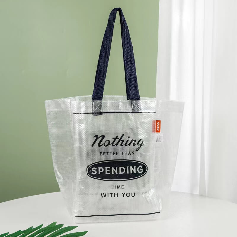 Promotional Laminated Reusable Pictures Printing pp Woven tote Shopping Bag pp woven handled bags