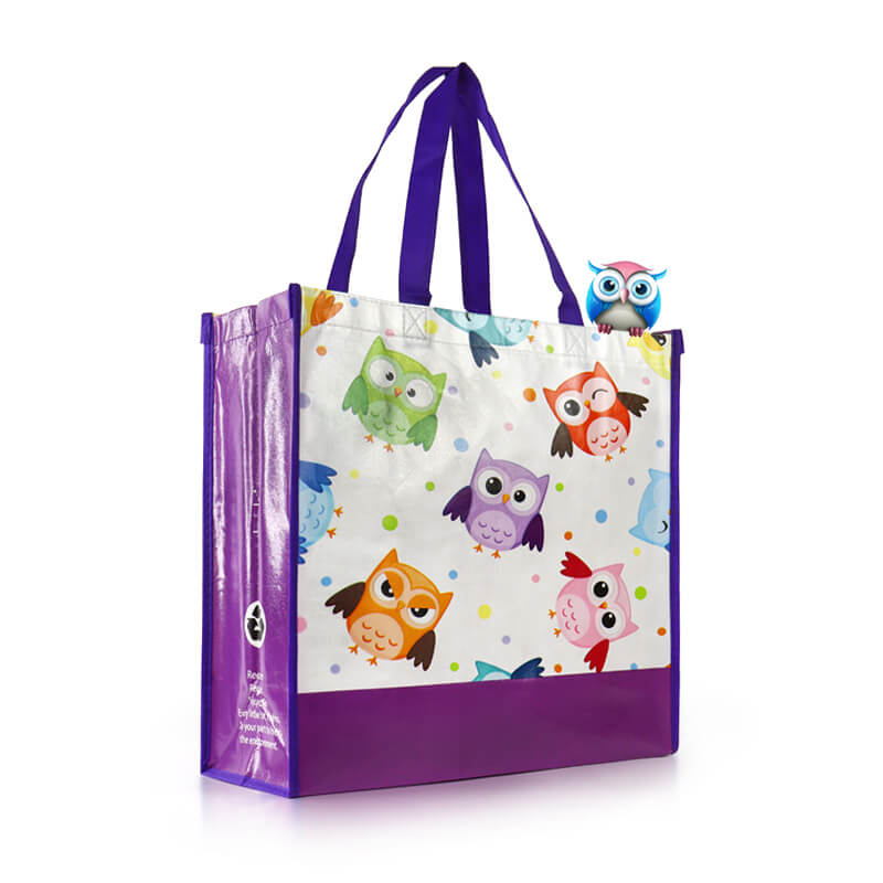 OEM Promotional Reusable Eco-friendly Advertising Tote Non Woven Bag Custom PP Laminated Non Woven Shopping Bags