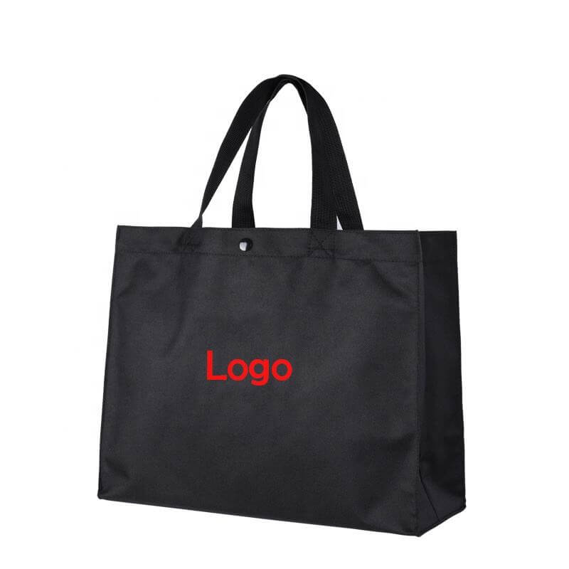 Custom Foldable Tote Bag Oxford Bolsa Compras Advertising Plastic Ziplock Bag Storage Organizer Foldable Shopping Bag With Logo