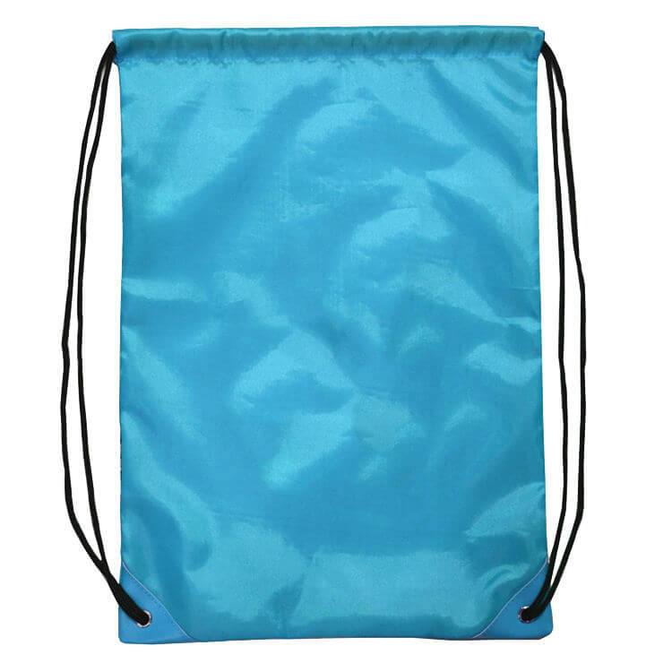 Promotional Custom Logo rPET Drawstring Backpack Bag Polyester Sports Gym String Bag