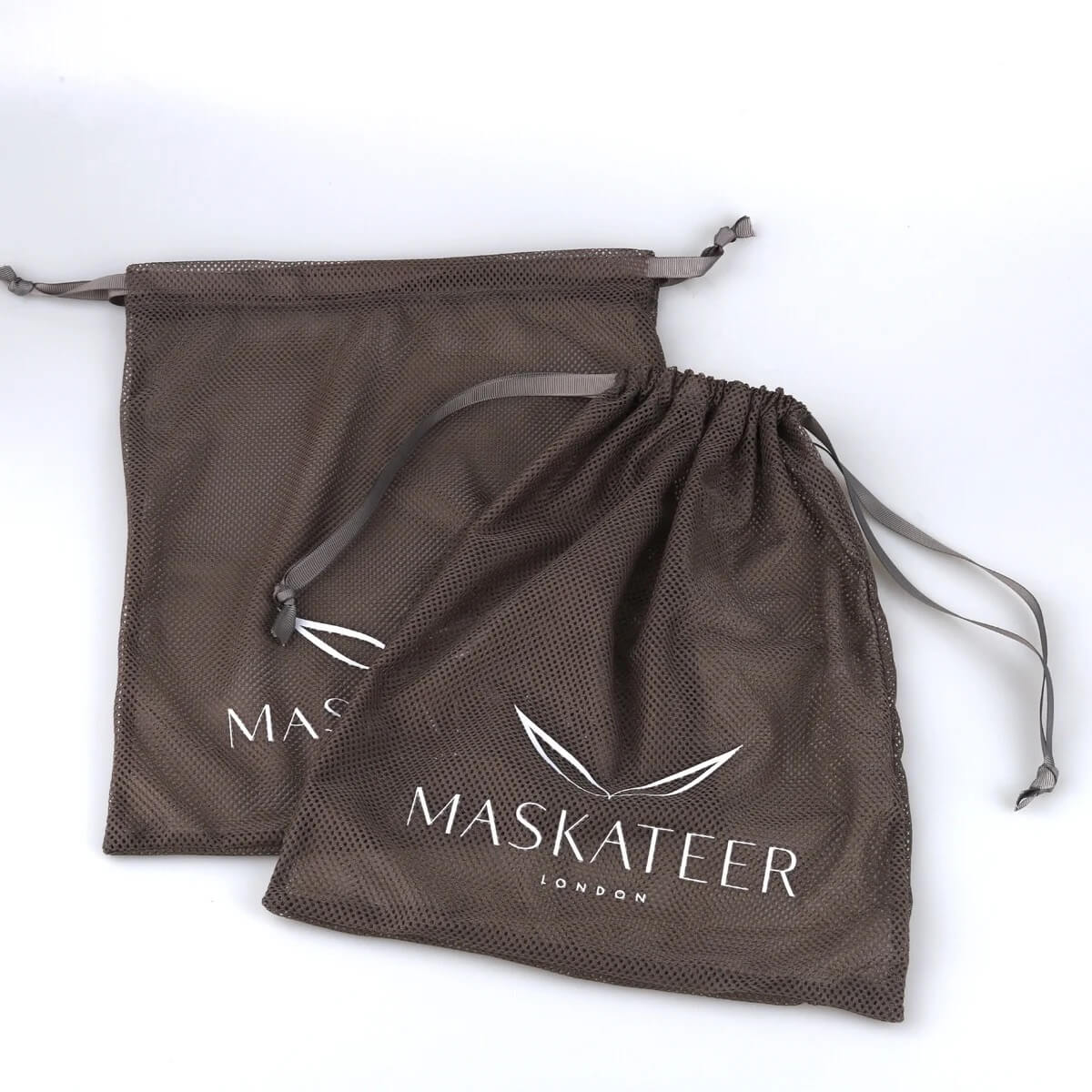 Custom Logo Printed Nylon Mesh Soap Drawstring Pouch Vegetable Mesh Gift Packaging Shopping Bag