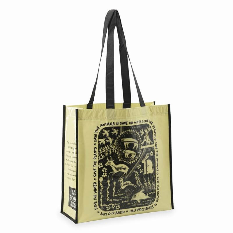 Environmentally Friendly and Recyclable RPET Non-Woven Grocery Tote Bags with Flexo Printing and Body Material Handles