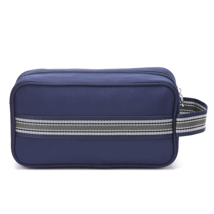 Hot Travel Oxford Waterproof Cosmetic Bags Unisex Makeup Pouch With Handle Smooth Zipper Men Toiletry Bag