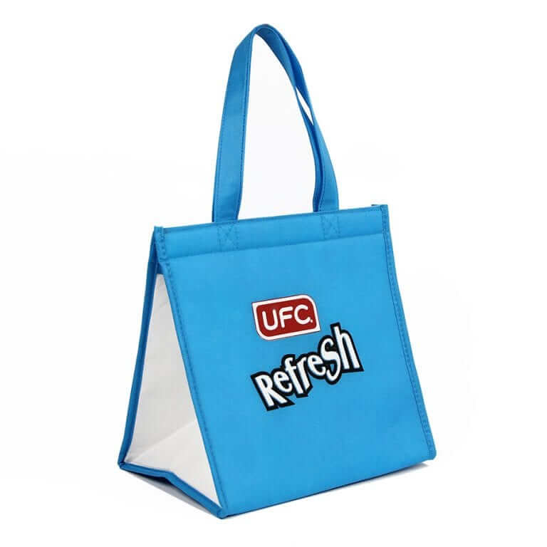 Custom Logo Promotional Reusable Thermal Insulation Bag Wholesale Non Woven Insulated Lunch Cooler Bag For Food