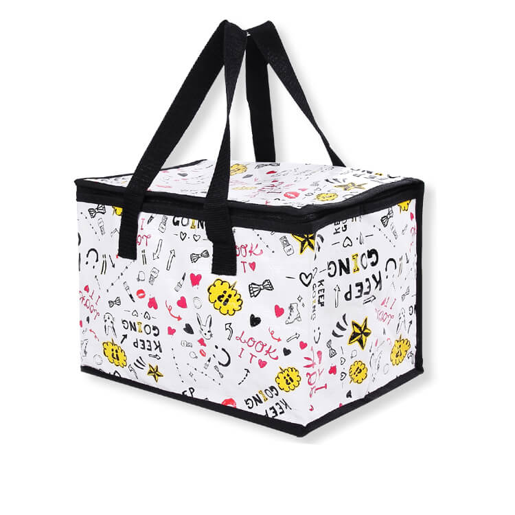 Waterproof Insulated Food Delivery Bag Thermal Food Bag Picnic Lunch Cooler Bag