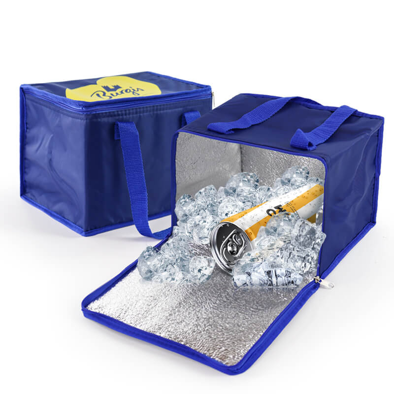 600d oxford aluminium foil insulated peva insulation foam thermal lunch bag waterproof picnic cooler bag